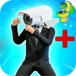 Camera Man Toilet Fight Game icon
