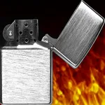 Silver Zippo Lighter icon