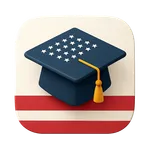 U.S. Civics Quiz & Study 2025 icon