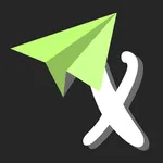 Paper Plane X icon