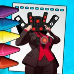 Speaker Woman Skibidi Toilet icon