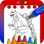Godzilla Coloring Book icon