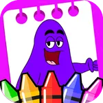 The Grimace Shake Color book icon
