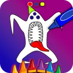 Garden NabNab 3 Coloring Book icon