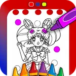 Sailor Moon Coloring Game icon