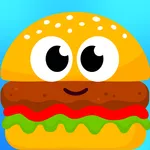 Talking Burger Cooking Game icon