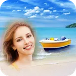 Seaside Beach Photo Frames icon