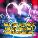 Boy frand and girl friend love icon