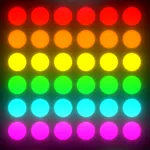 Neon pop it icon
