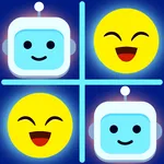 Tic Tac Toe Smiley Glow icon