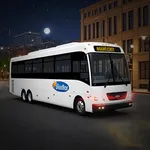 US Night Bus Driving Simulator icon