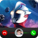 Ultra Hero Man Fake Video Call icon