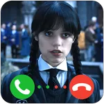 Wednesday Addam Fake Call icon