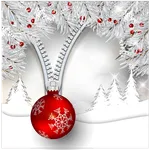 White Christmas Pattern Lock S icon