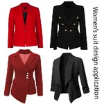 Women's suit design applicatio icon