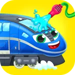 Train wash icon