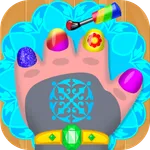 Nail salon for kids icon