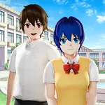 Anime Girl Virtual School Life icon