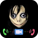 Fake Video Call Creepy Momo icon