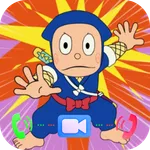 Fake Video Call Ninja Hattori icon