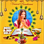 Saraswati Puja Photo Frame icon
