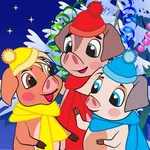 Three Little Pigs Xmas Story icon