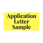 Application Letter Samples icon