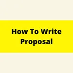 How to Write a Proposal icon