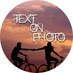 Text on Photo icon