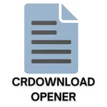 Crdownload File Viewer icon