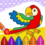 Toddler Coloring Book & Paint icon