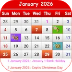 Egypt Calendar 2026 icon