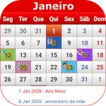 Portugal Calendário 2026 icon