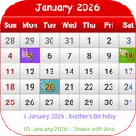 Saudi Arabia Calendar 2026 icon
