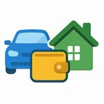 Car maintenance and expenses icon