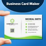 Business Card Maker with photo icon