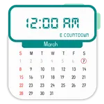 Abc countdown and event organi icon