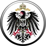 German Empire's silver coins icon