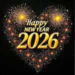 Happy New Year Wallpaper 2026 icon