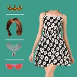 Girl Short Dress Photo Editor icon