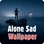 Alone sad wallpaper icon