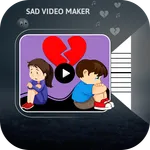 Sad Video Maker with Song icon