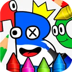Coloring Game Rainbow Alphabet icon