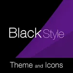Black Purple Premium Theme icon