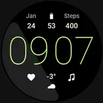 Simple Digital: Watch face icon