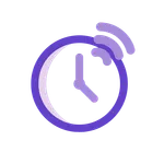 Time Teller: Current time spea icon