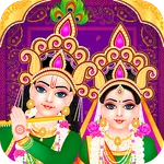 Lord Radha Krishna Live Temple icon