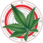 Weed compass Find Marijuana Ca icon
