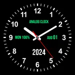 Live Analog Clock Wallpaper icon