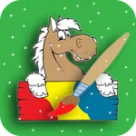 Horse Coloring Book icon